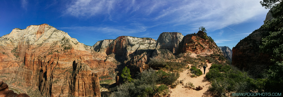 Angels Landing climb in Zion National Park